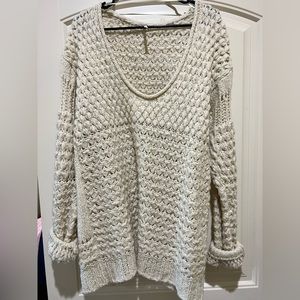 Free People chunky sweater